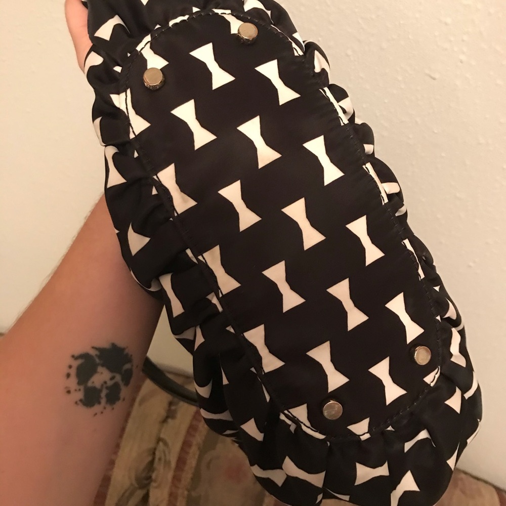 Kate spade bow print handbag - Picture 5 of 6